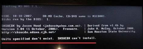 Ghost���bxp�r��ʾ��unist specified don��t exist�����̎��